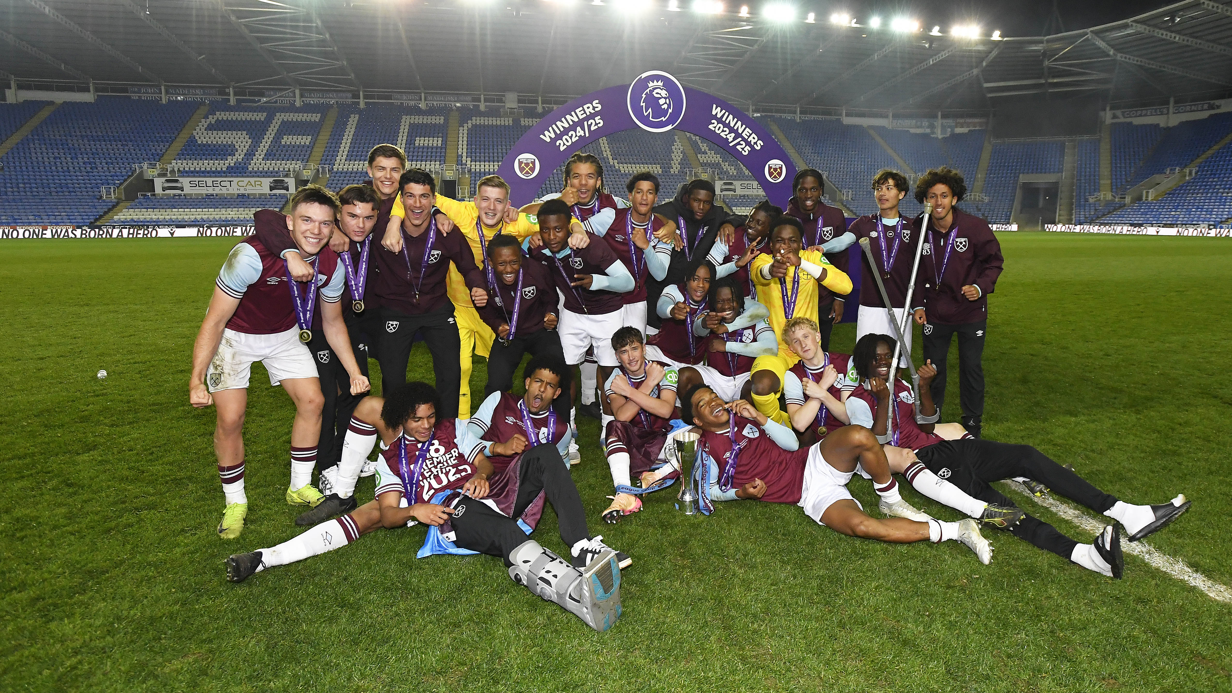 U18s Premier League Cup winners
