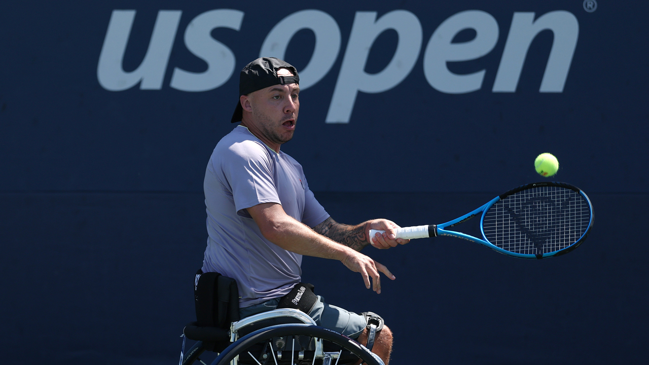 Andy Lapthorne at the US Open